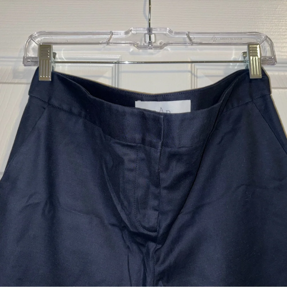 Designer Navy Blue Dress Pants - Picture 2 of 8